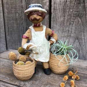 Poppets by Poppytrail succulent/ airplane planter